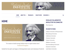 Tablet Screenshot of frederickdouglassinstitute.org